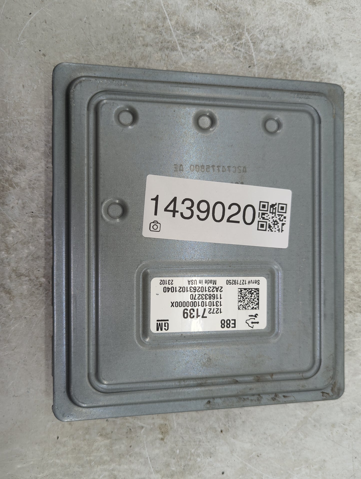 2020-2021 Chevrolet Malibu PCM Engine Control Computer ECU ECM PCU OEM P/N:12727139 Fits Fits 2020 2021 2022 OEM Used Auto P