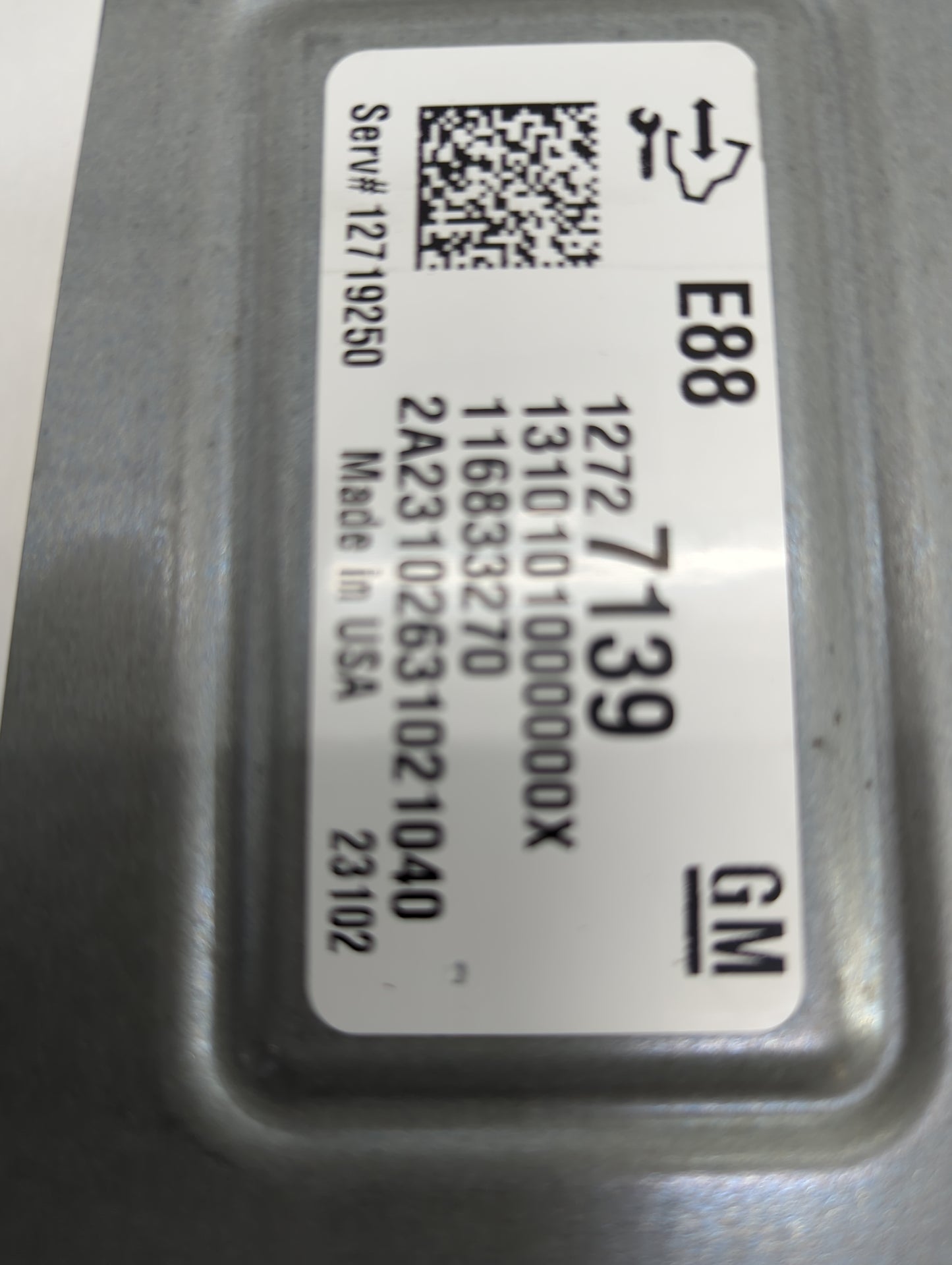 2020-2021 Chevrolet Malibu PCM Engine Control Computer ECU ECM PCU OEM P/N:12727139 Fits Fits 2020 2021 2022 OEM Used Auto P