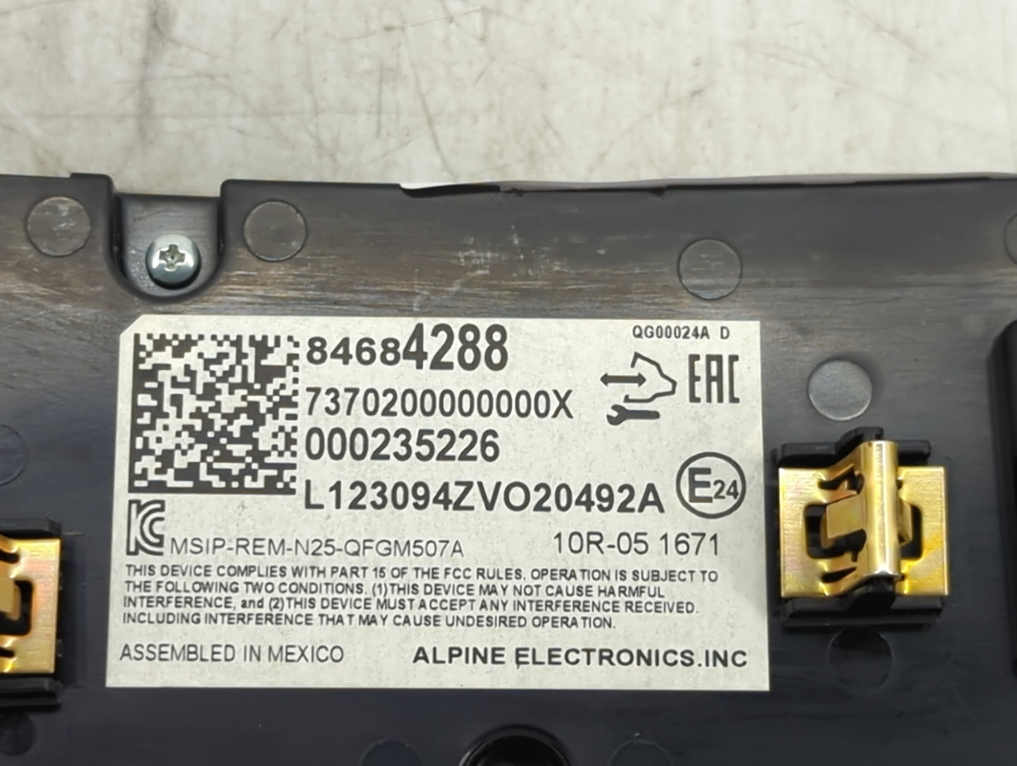 2018-2021 Chevrolet Malibu Climate Control Module Temperature AC/Heater Replacement P/N:84684288 Fits Fits 2018 2019 2020 20