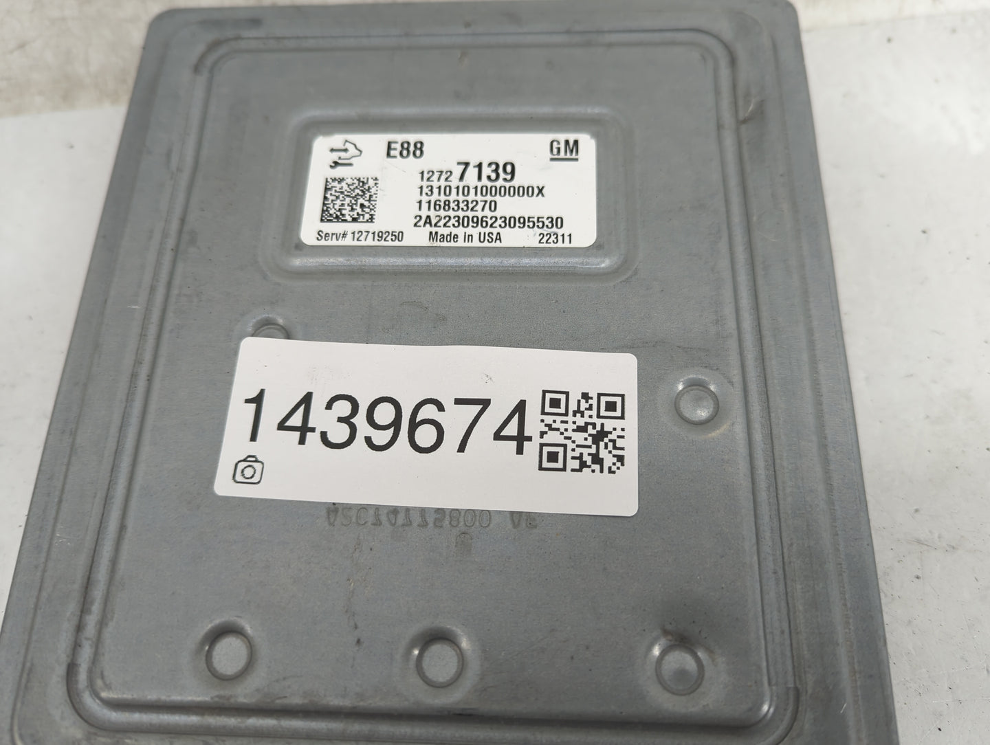 2020-2021 Chevrolet Malibu PCM Engine Control Computer ECU ECM PCU OEM P/N:12727139 12719250, A2C7745500 Fits Fits 2020 2021