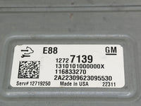 2020-2021 Chevrolet Malibu PCM Engine Control Computer ECU ECM PCU OEM P/N:12727139 12719250, A2C7745500 Fits Fits 2020 2021