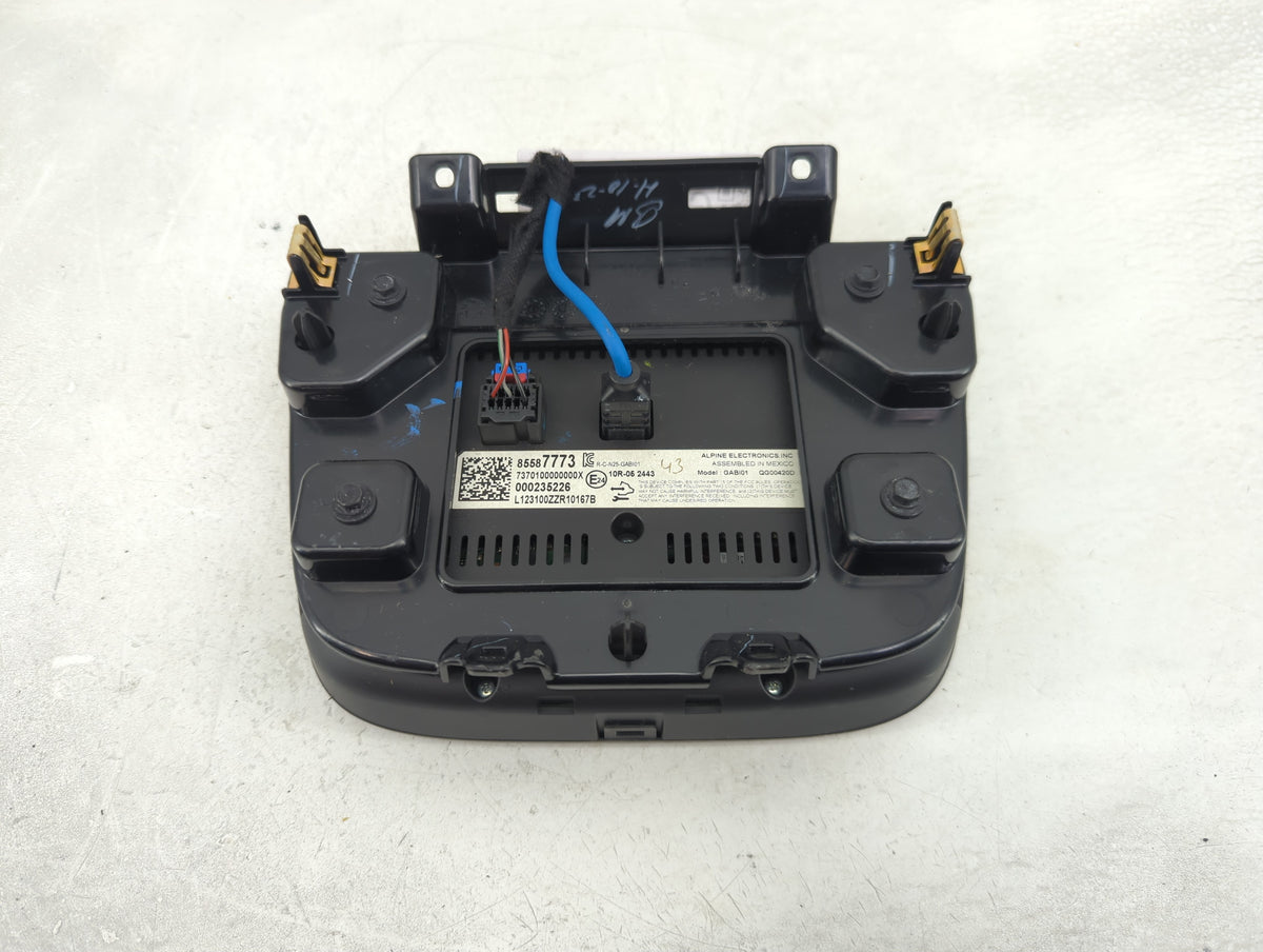 2023 Chevrolet Malibu Information Radio Display Screen 1439889 - Oemusedautoparts1.com