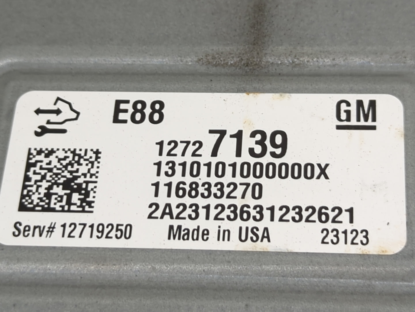 2020-2021 Chevrolet Malibu PCM Engine Control Computer ECU ECM PCU OEM P/N:12727139 12719250, A2C77545500 Fits Fits 2020 202