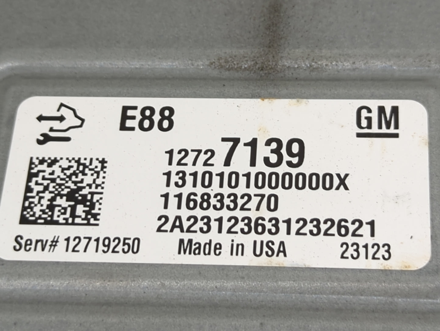 2020-2021 Chevrolet Malibu PCM Engine Control Computer ECU ECM PCU OEM P/N:12727139 12719250, A2C77545500 Fits Fits 2020 202
