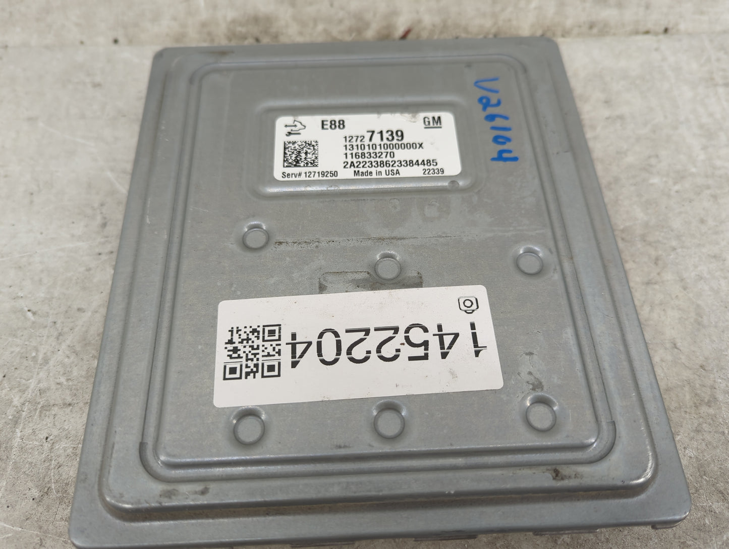 2020-2021 Chevrolet Malibu PCM Engine Control Computer ECU ECM PCU OEM P/N:12727139 12719250 Fits Fits 2020 2021 2022 OEM Us