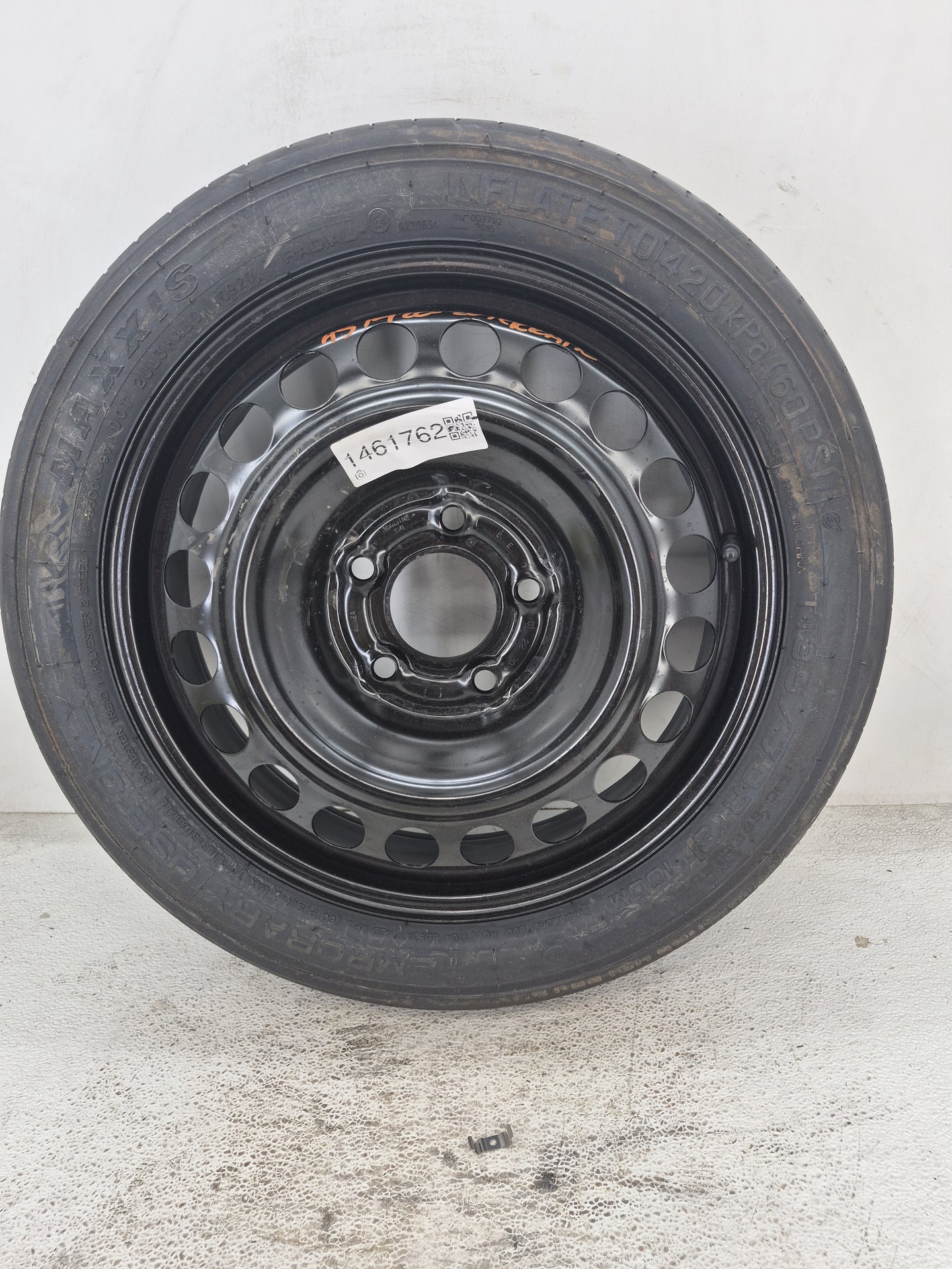 2016-2022 Chevrolet Malibu Spare Donut Tire Wheel Rim Oem 1461762 - Oemusedautoparts1.com