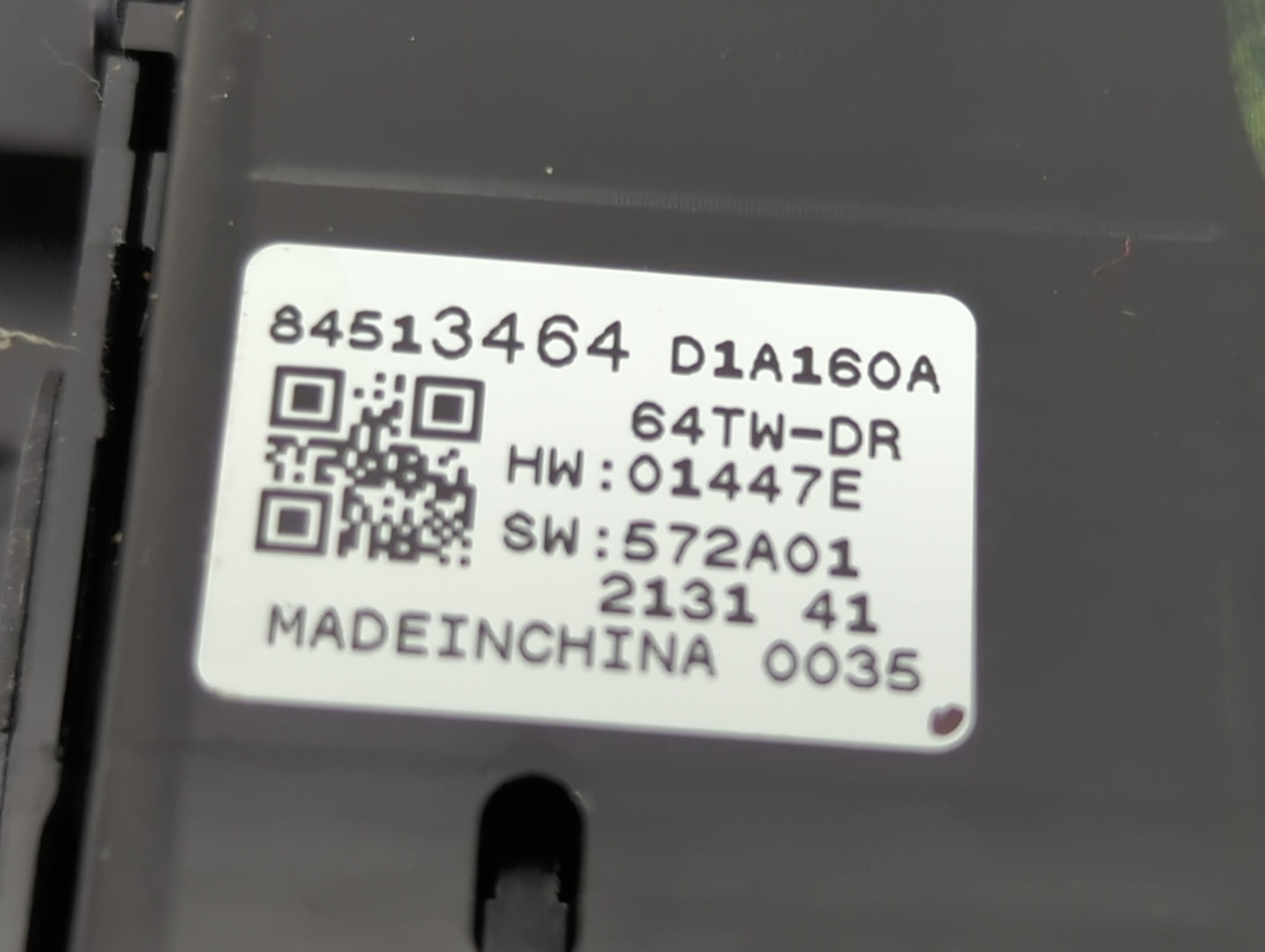 2016-2021 Chevrolet Malibu Master Power Window Switch Replacement Driver Side Left P/N:84513464 D1A160A Fits OEM Used Auto P