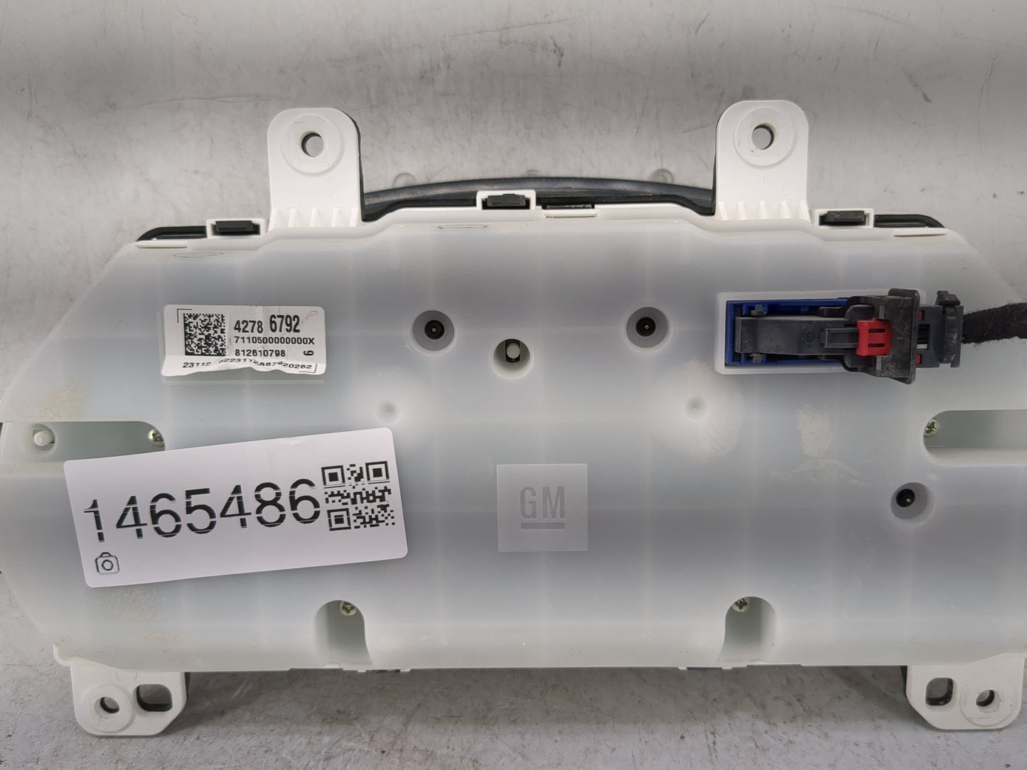 2023 Chevrolet Malibu Instrument Cluster Speedometer Gauges P/N:42786792 Miles: Fits OEM Used Auto Parts - Oemusedautoparts1