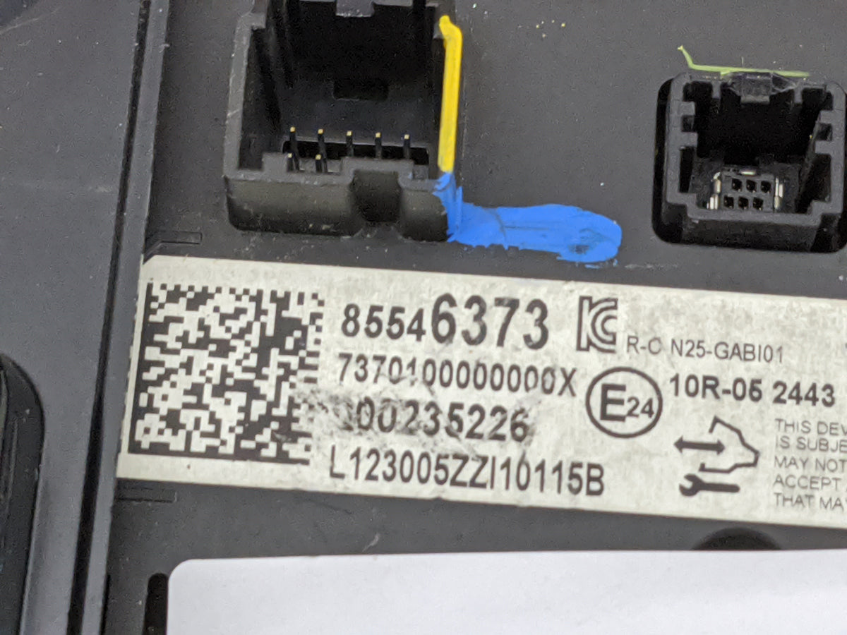 2023 Chevrolet Malibu Information Radio Display Screen 1475027 - Oemusedautoparts1.com
