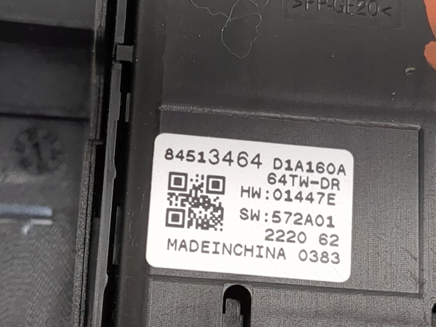 2016-2021 Chevrolet Malibu Master Power Window Switch Replacement Driver Side Left P/N:84513464 Fits OEM Used Auto Parts - O