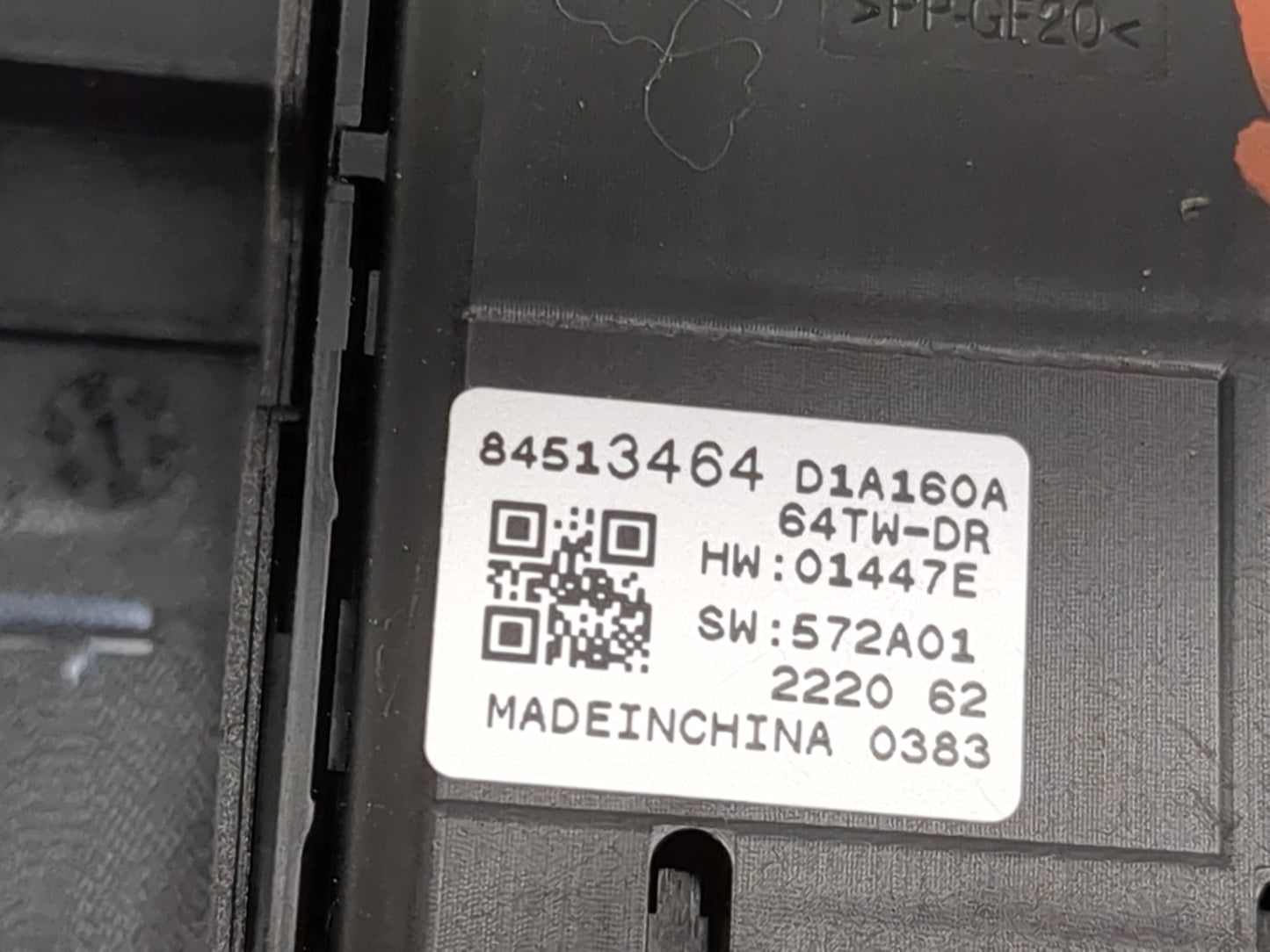 2016-2021 Chevrolet Malibu Master Power Window Switch Replacement Driver Side Left P/N:84513464 Fits OEM Used Auto Parts - O