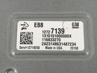 2020-2021 Chevrolet Malibu PCM Engine Control Computer ECU ECM PCU OEM P/N:12727139 Fits Fits 2020 2021 2022 OEM Used Auto P
