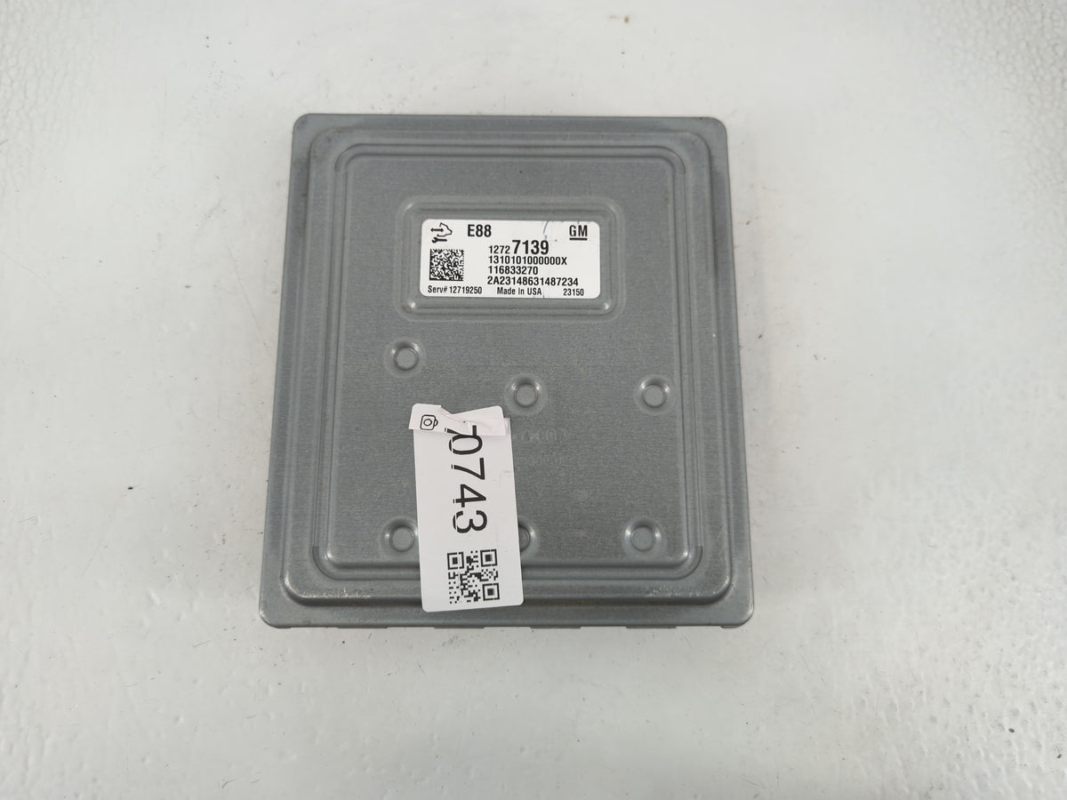 2020-2021 Chevrolet Malibu PCM Engine Control Computer ECU ECM PCU OEM P/N:12727139 Fits 2020 2021 2022 OEM Used Auto Parts 