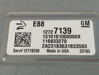 2020-2021 Chevrolet Malibu PCM Engine Control Computer ECU ECM PCU OEM P/N:12727139 Fits Fits 2020 2021 2022 OEM Used Auto P