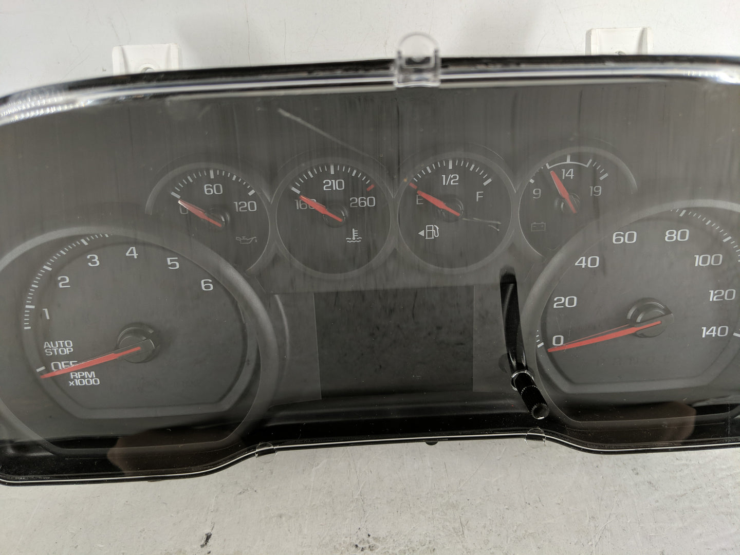 2022 Chevrolet Silverado 1500 Instrument Cluster Speedometer Gauges P/N:85608555 Fits OEM Used Auto Parts - Oemusedautoparts