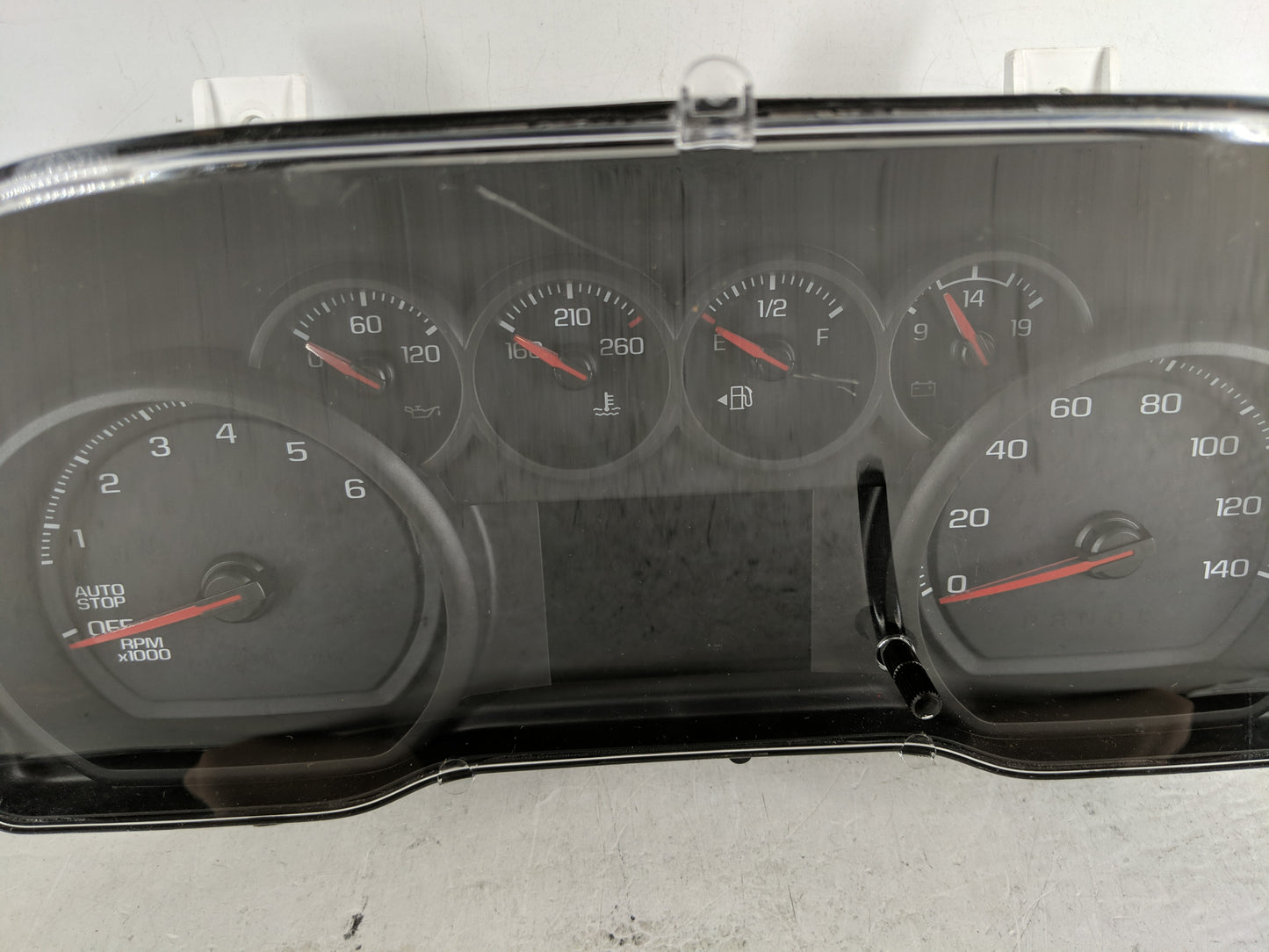 2022 Chevrolet Silverado 1500 Instrument Cluster Speedometer Gauges P/N:85608555 Fits OEM Used Auto Parts - Oemusedautoparts