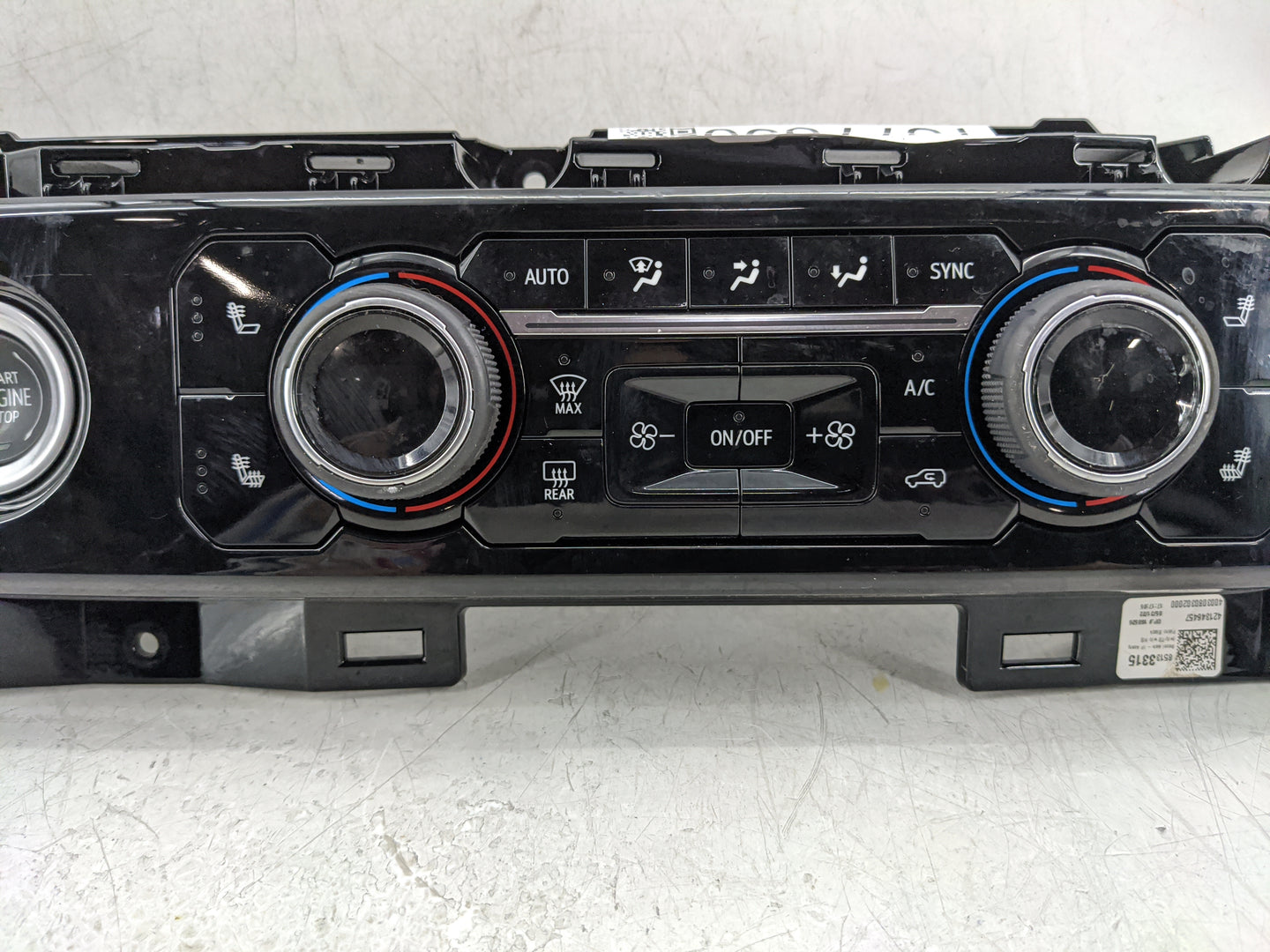 2023 Chevrolet Silverado 1500 Climate Control Module Temperature AC/Heater Replacement P/N:000235226 87840691 Fits OEM Used 