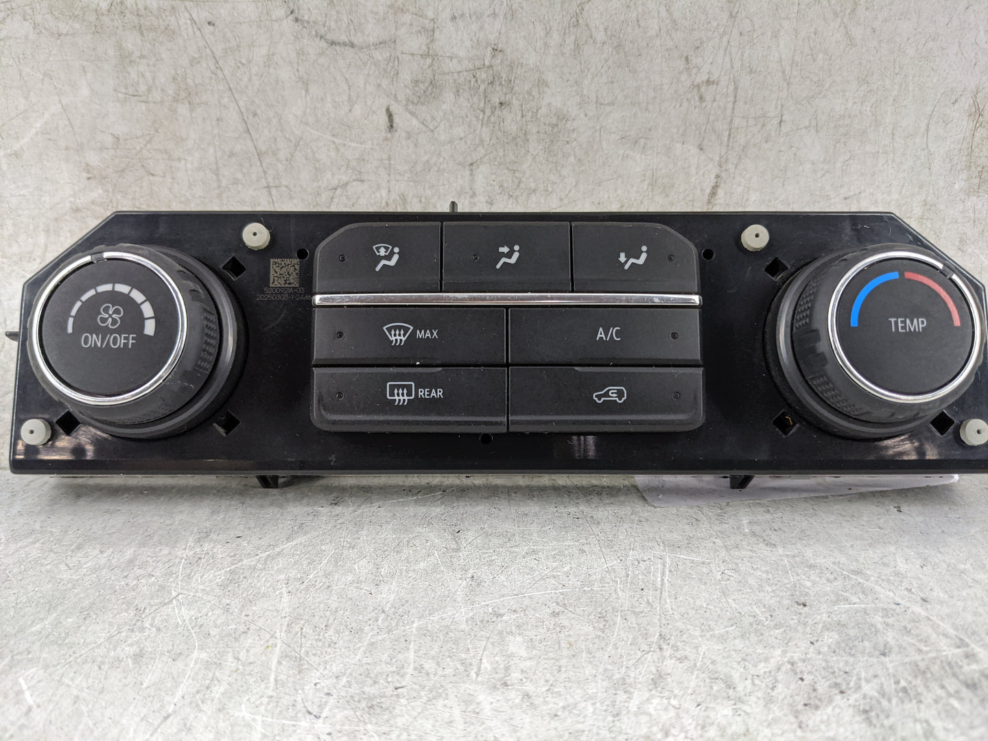 2023 Chevrolet Silverado 1500 Pickup Climate Control Module Temperature AC/Heater Replacement P/N:252683090 2GA4398267 Fits 