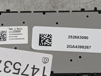 2023 Chevrolet Silverado 1500 Pickup Climate Control Module Temperature AC/Heater Replacement P/N:252683090 2GA4398267 Fits 