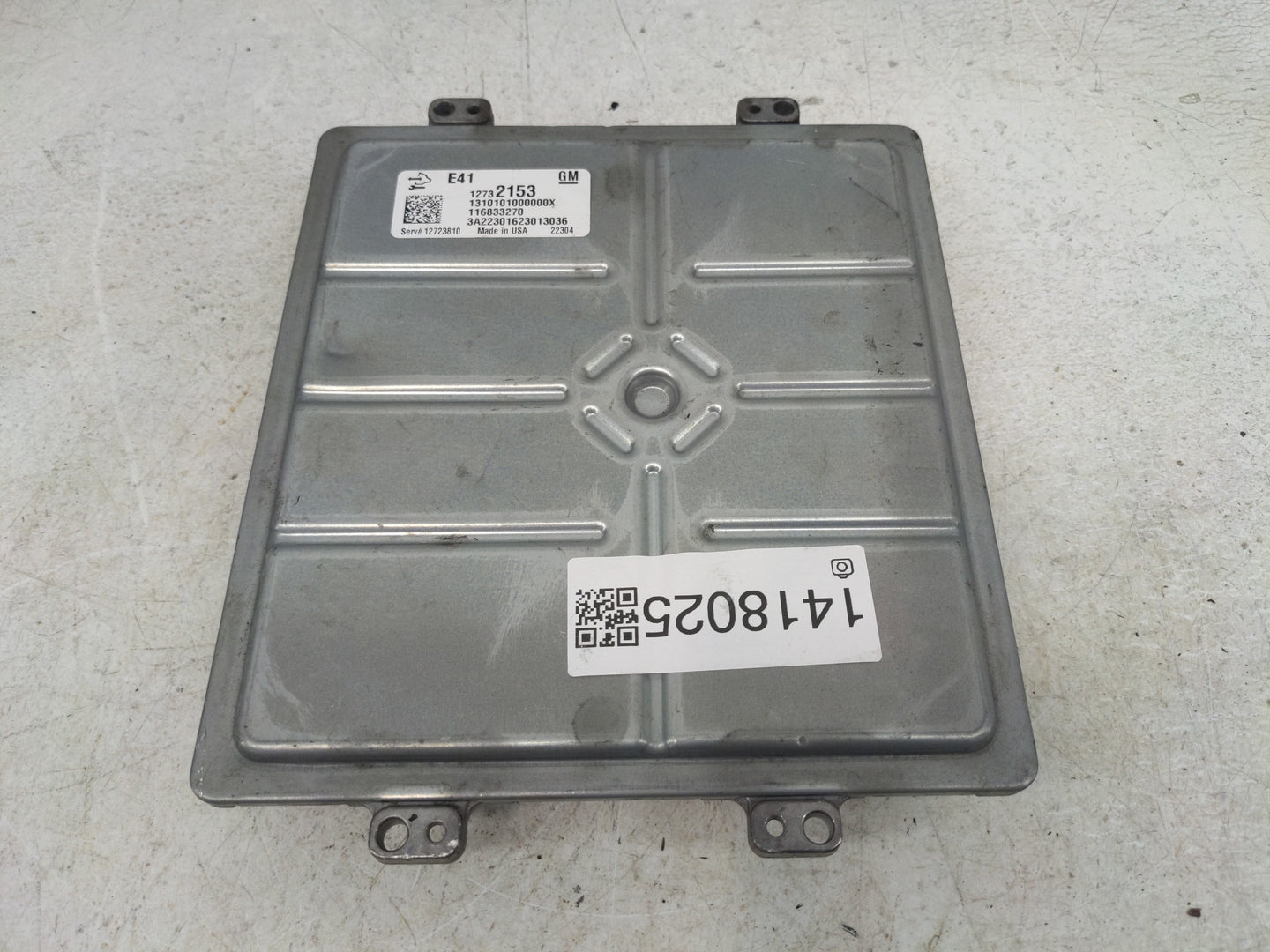 2023 Chevrolet Silverado 2500 PCM Engine Control Computer ECU ECM PCU OEM P/N:116833270 12732153 Fits OEM Used Auto Parts - 