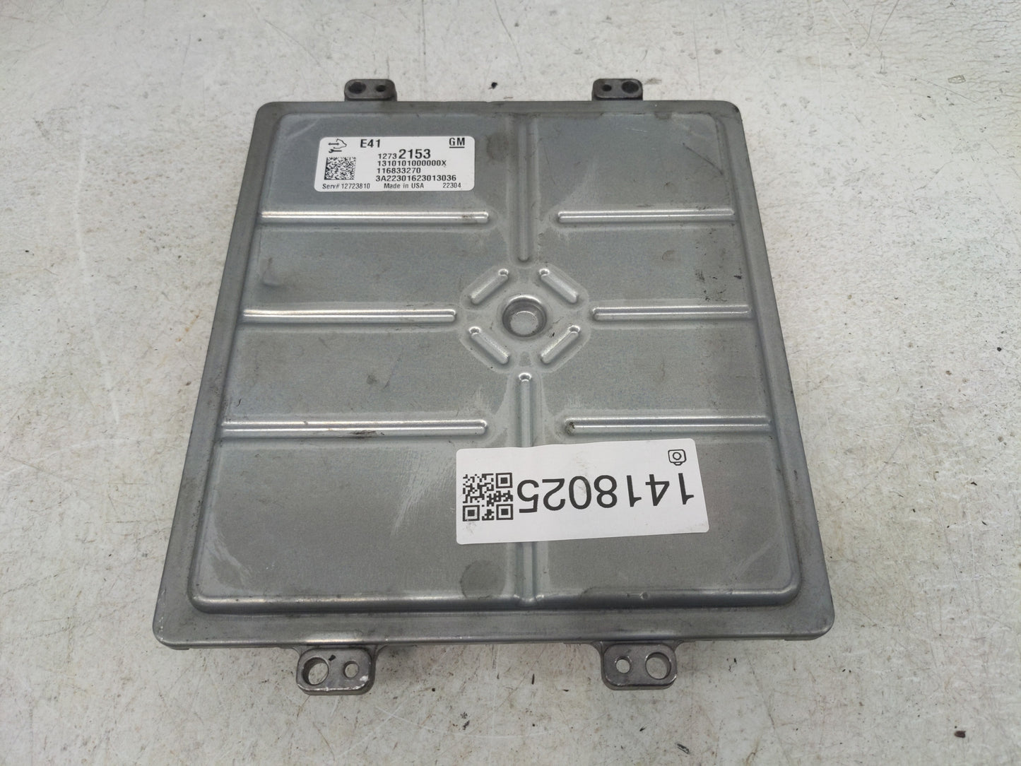 2023 Chevrolet Silverado 2500 PCM Engine Control Computer ECU ECM PCU OEM P/N:116833270 12732153 Fits OEM Used Auto Parts - 