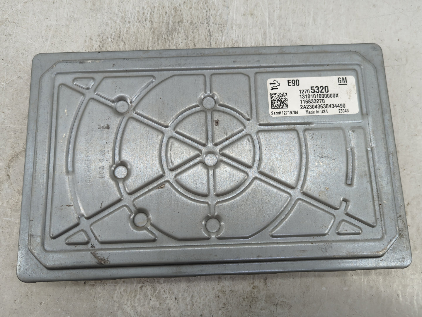 2021-2022 Chevrolet Tahoe PCM Engine Control Computer ECU ECM PCU OEM P/N:12705320 12719704 Fits Fits 2021 2022 OEM Used Aut