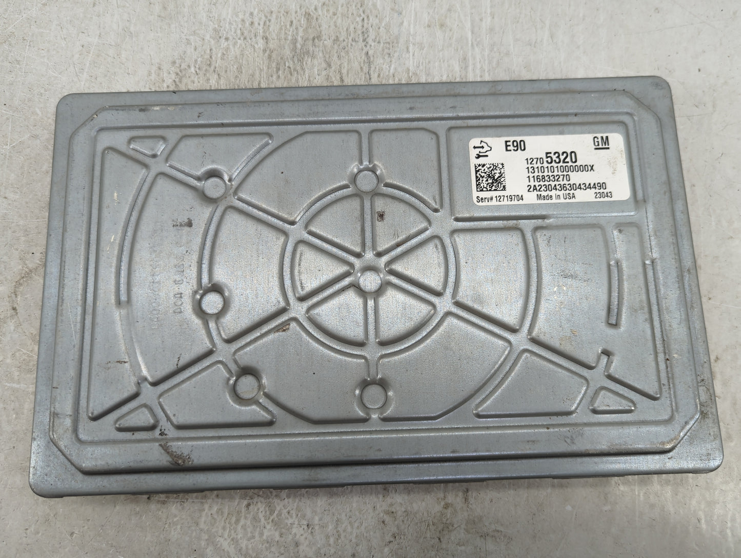 2021-2022 Chevrolet Tahoe PCM Engine Control Computer ECU ECM PCU OEM P/N:12705320 12719704 Fits Fits 2021 2022 OEM Used Aut