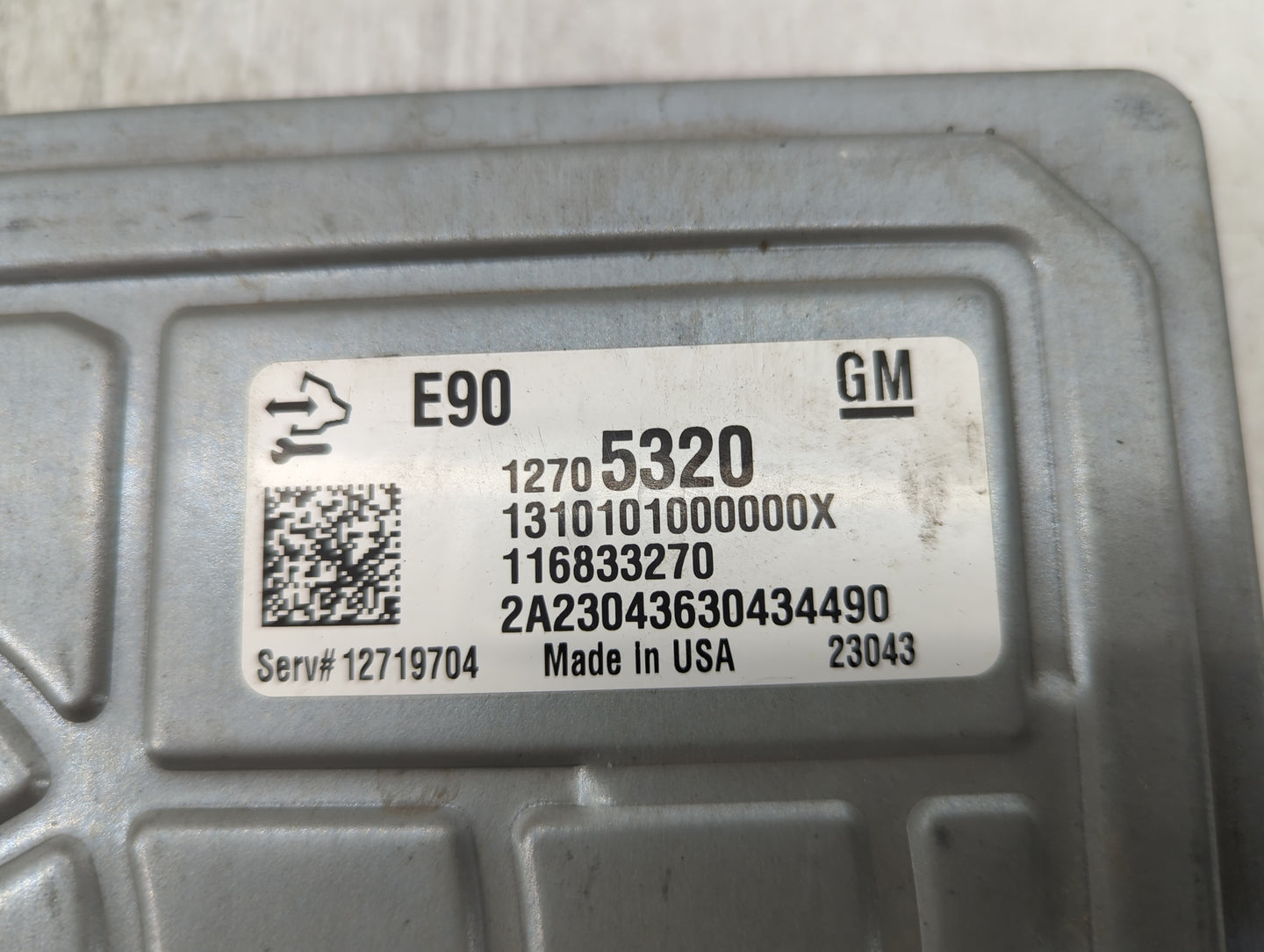 2021-2022 Chevrolet Tahoe PCM Engine Control Computer ECU ECM PCU OEM P/N:12705320 12719704 Fits Fits 2021 2022 OEM Used Aut