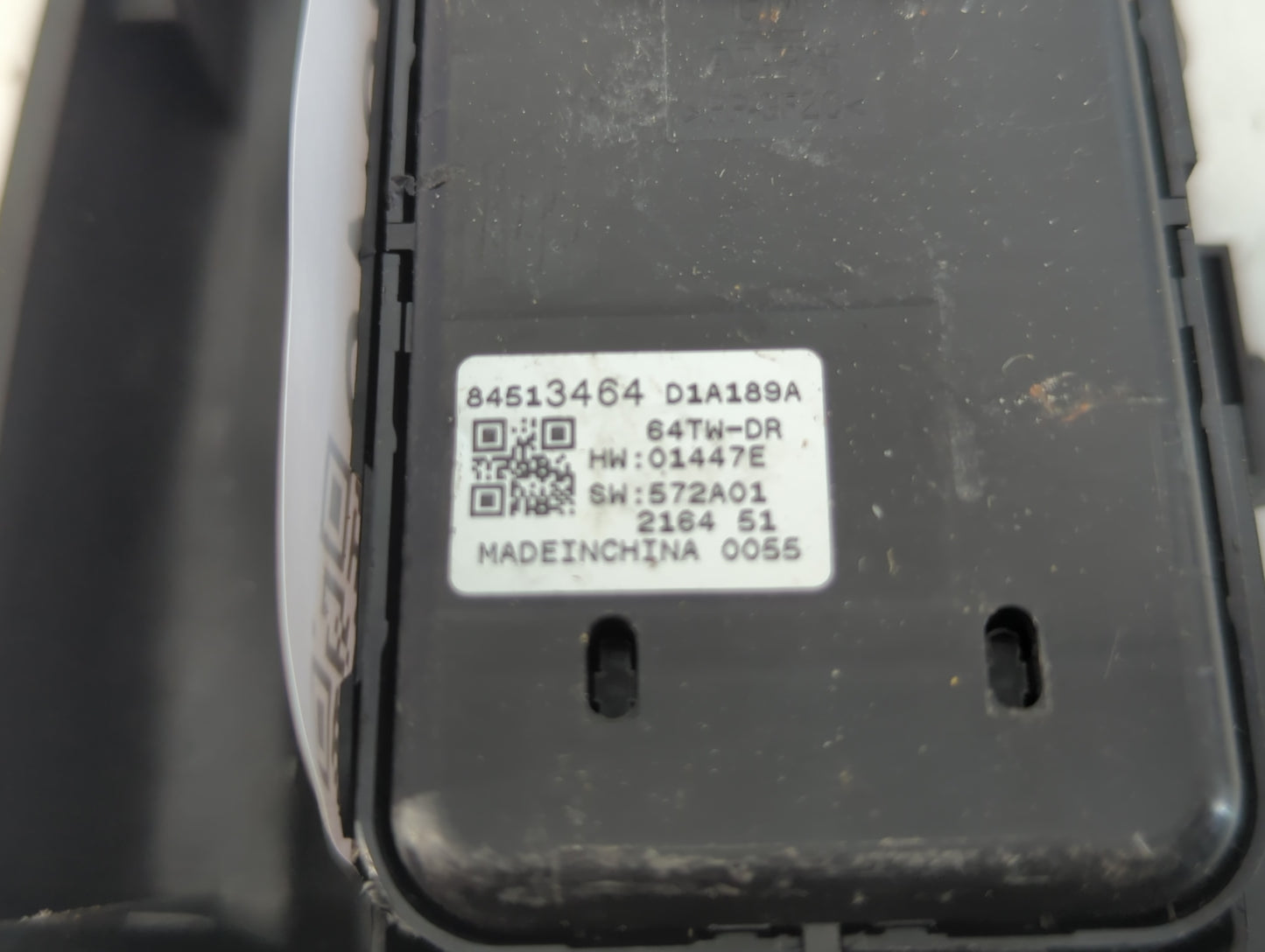 2021-2022 Chevrolet Trailblazer Master Power Window Switch Replacement Driver Side Left P/N:84513464 Fits OEM Used Auto Part