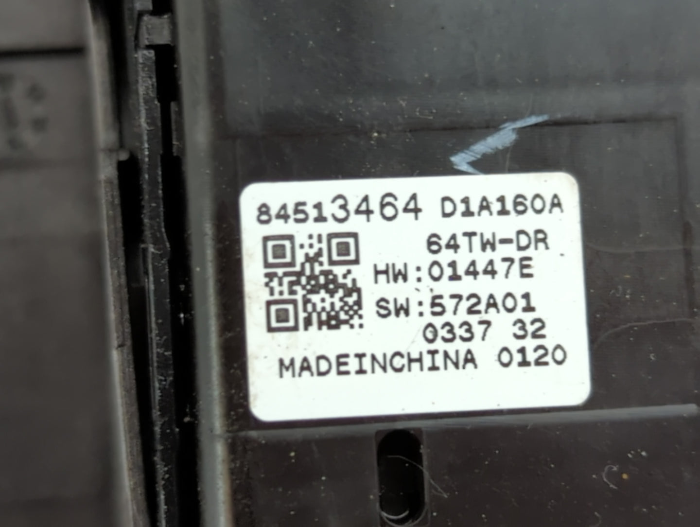 2021-2022 Chevrolet Trailblazer Master Power Window Switch Replacement Driver Side Left P/N:84513464 Fits OEM Used Auto Part