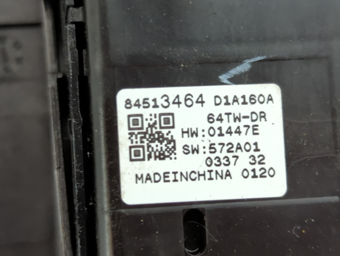 2021-2022 Chevrolet Trailblazer Master Power Window Switch Replacement Driver Side Left P/N:84513464 Fits OEM Used Auto Part