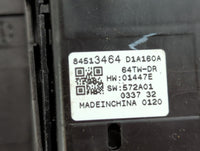 2021-2022 Chevrolet Trailblazer Master Power Window Switch Replacement Driver Side Left P/N:84513464 Fits OEM Used Auto Part