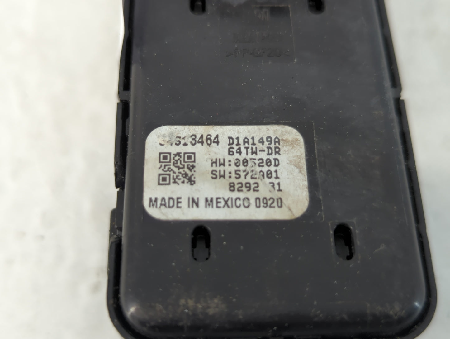 2021-2022 Chevrolet Trailblazer Master Power Window Switch Replacement Driver Side Left P/N:84513464 Fits OEM Used Auto Part