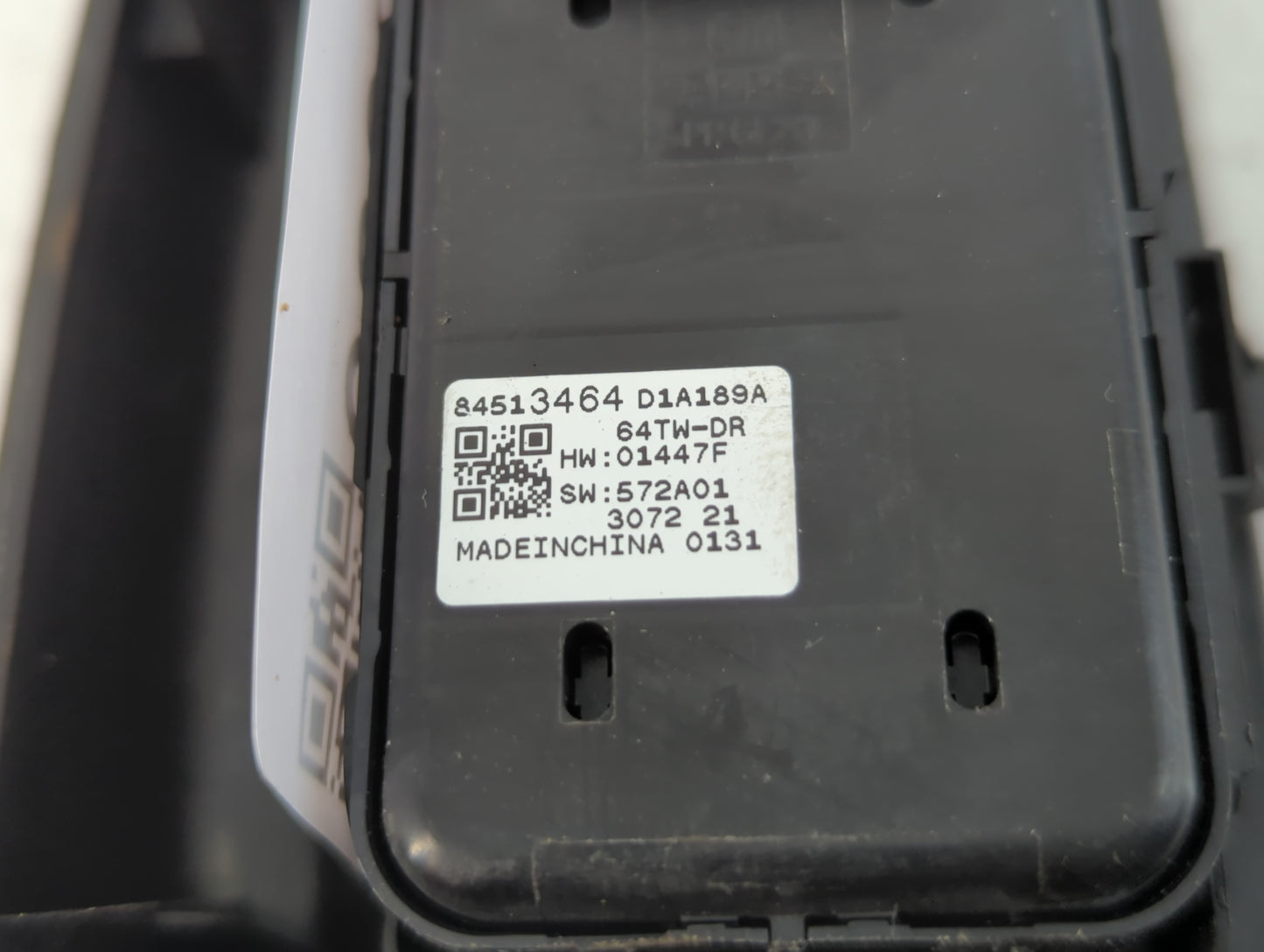 2021-2022 Chevrolet Trailblazer Master Power Window Switch Replacement Driver Side Left P/N:84513464 Fits OEM Used Auto Part