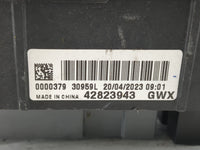 2023 Chevrolet Trailblazer Fusebox Fuse Box Panel Relay Module P/N:42823943 Fits OEM Used Auto Parts - Oemusedautoparts1.com