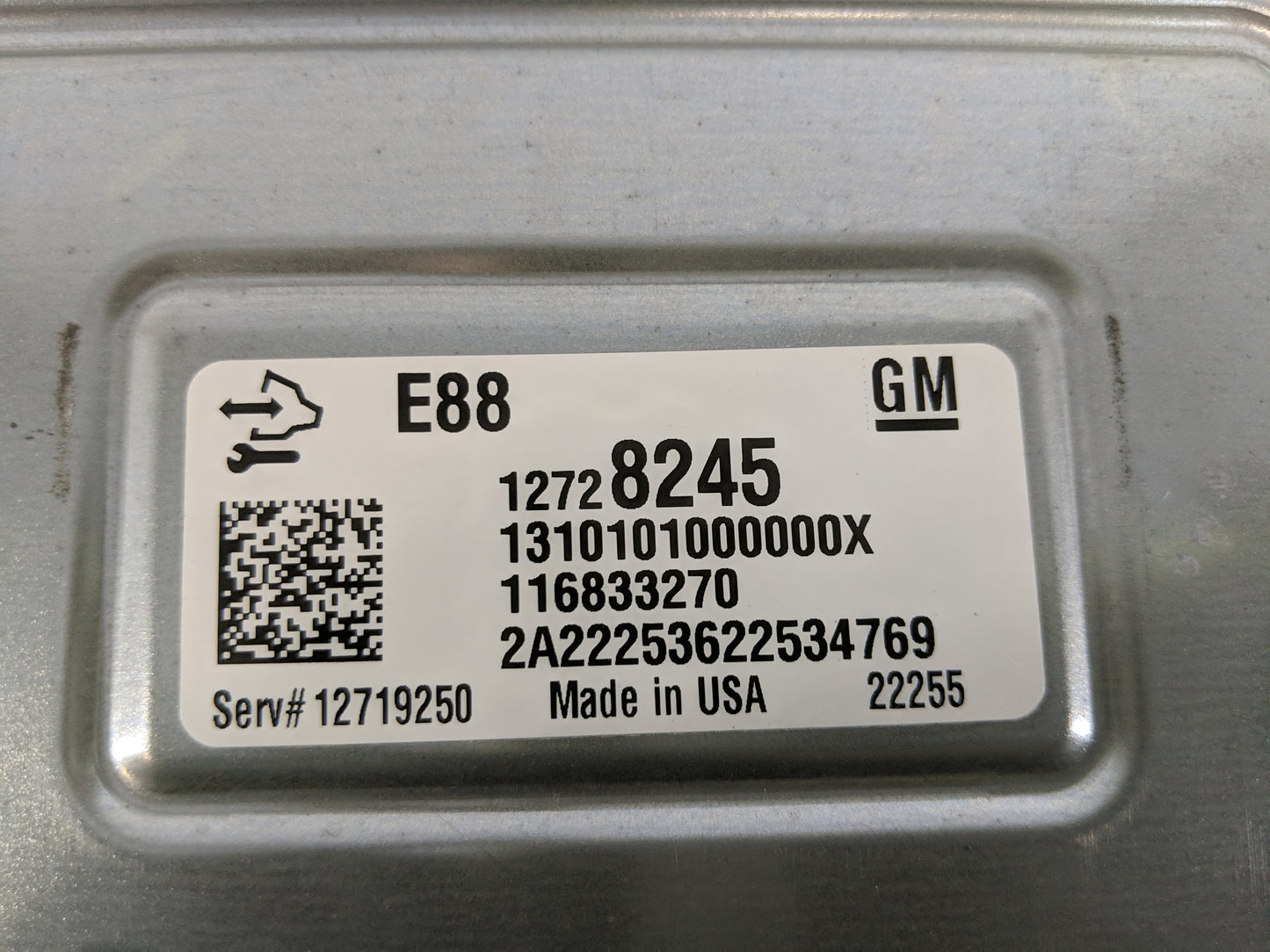 2021-2022 Chevrolet Trailblazer PCM Engine Control Computer ECU ECM PCU OEM P/N:12728245 Fits Fits 2020 2021 2022 OEM Used A