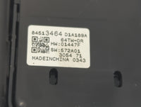 2021-2022 Chevrolet Trailblazer Master Power Window Switch Replacement Driver Side Left P/N:84513464 Fits OEM Used Auto Part