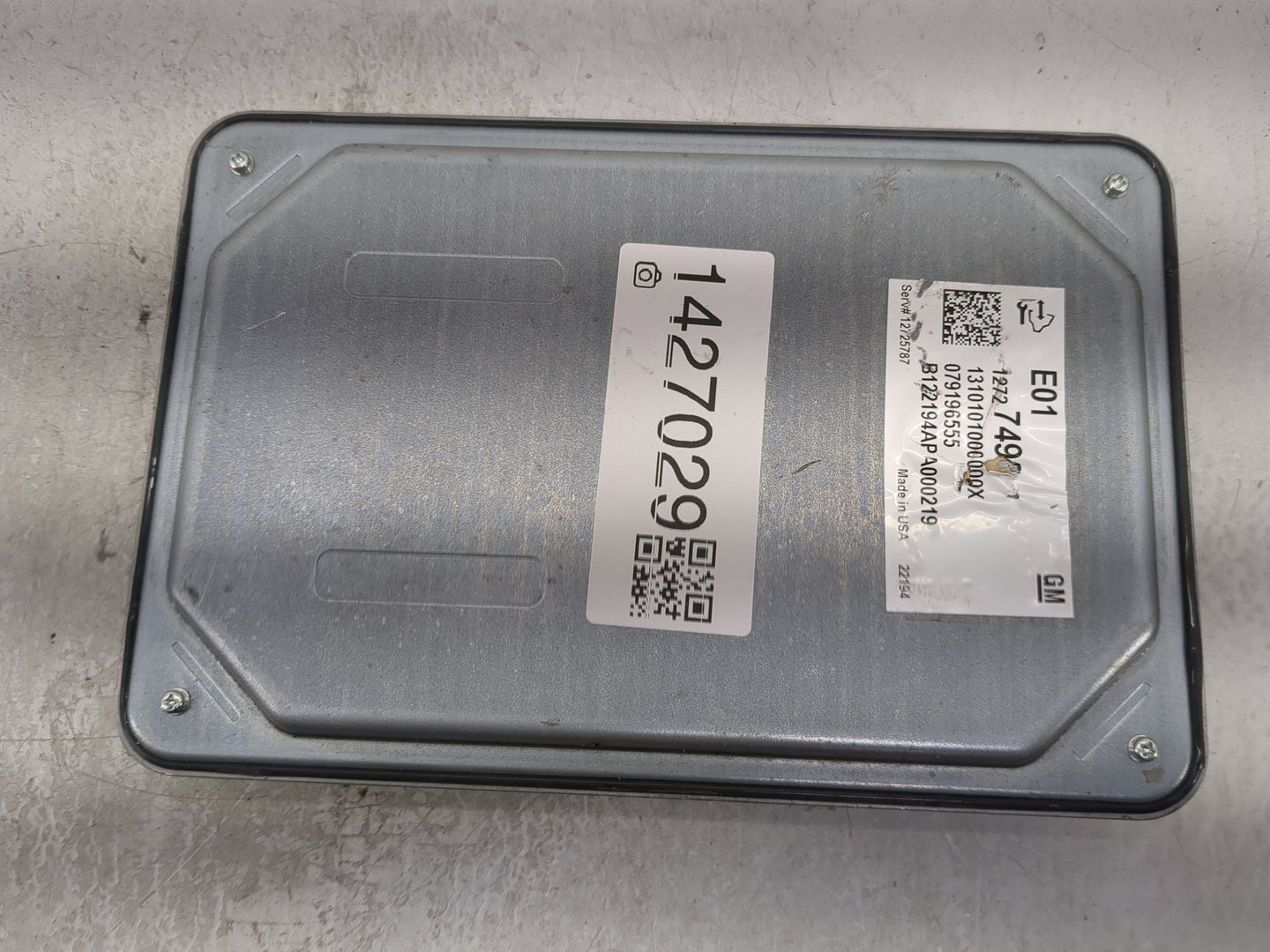 2023 Chevrolet Trailblazer PCM Engine Control Computer ECU ECM PCU OEM P/N:12727498 12725787 Fits OEM Used Auto Parts - Oemu