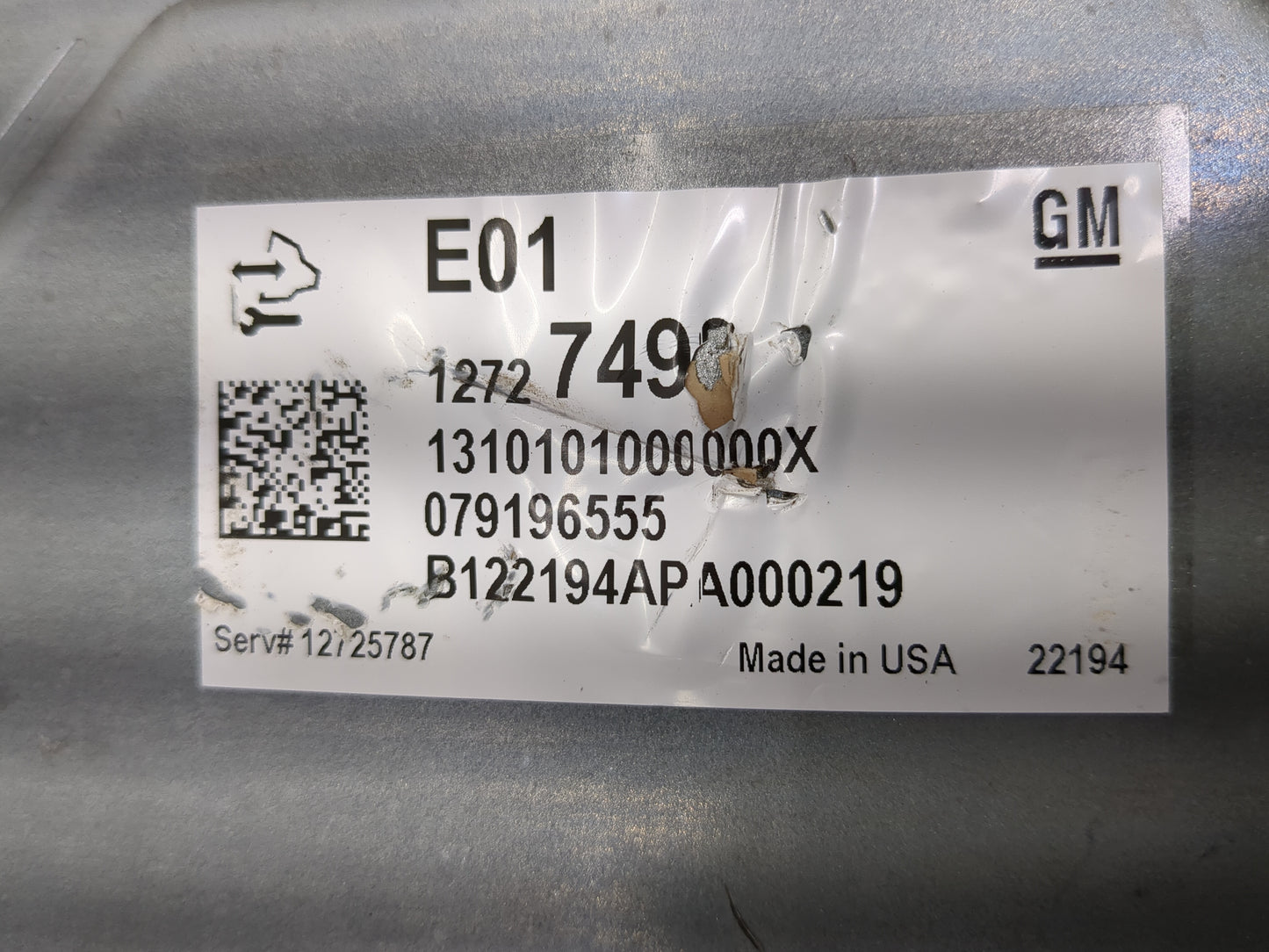 2023 Chevrolet Trailblazer PCM Engine Control Computer ECU ECM PCU OEM P/N:12727498 12725787 Fits OEM Used Auto Parts - Oemu