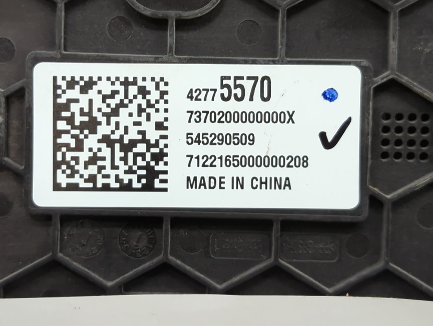 2023 Chevrolet Trailblazer Climate Control Module Temperature AC/Heater Replacement P/N:42775570 7370200000000X, 545290509 F