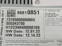 2023 Chevrolet Trailblazer Radio AM FM Cd Player Receiver Replacement P/N:555343750 86810851 Fits OEM Used Auto Parts - Oemu