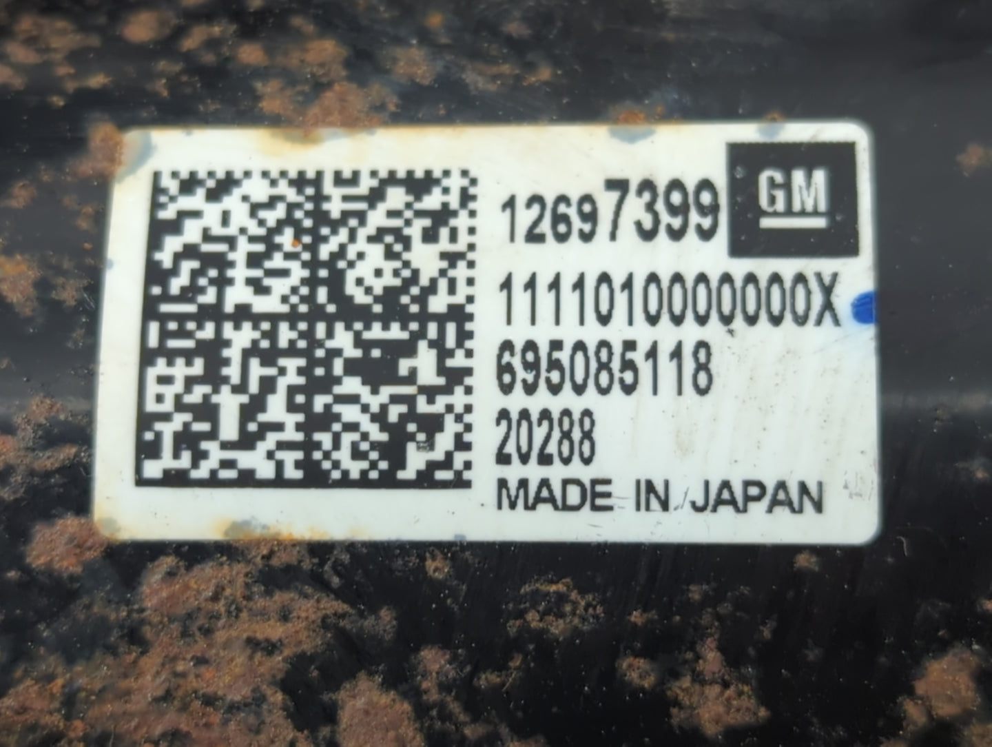 2021-2022 Chevrolet Trailblazer Car Starter Motor Solenoid OEM P/N:12697399 Fits Fits 2020 2021 2022 OEM Used Auto Parts - O
