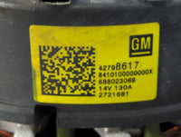 2021-2022 Chevrolet Trailblazer Alternator Replacement Generator Charging Assembly Engine OEM P/N:42798617 Fits OEM Used Aut