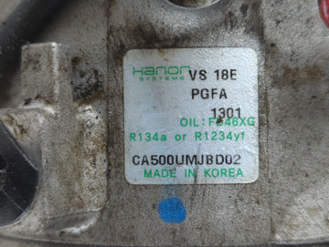 2021-2022 Chevrolet Trailblazer Air Conditioning A/c Ac Compressor Oem