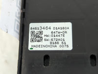 2023 Chevrolet Traverse Master Power Window Switch Replacement Driver Side Left P/N:84513464 Fits OEM Used Auto Parts - Oemu