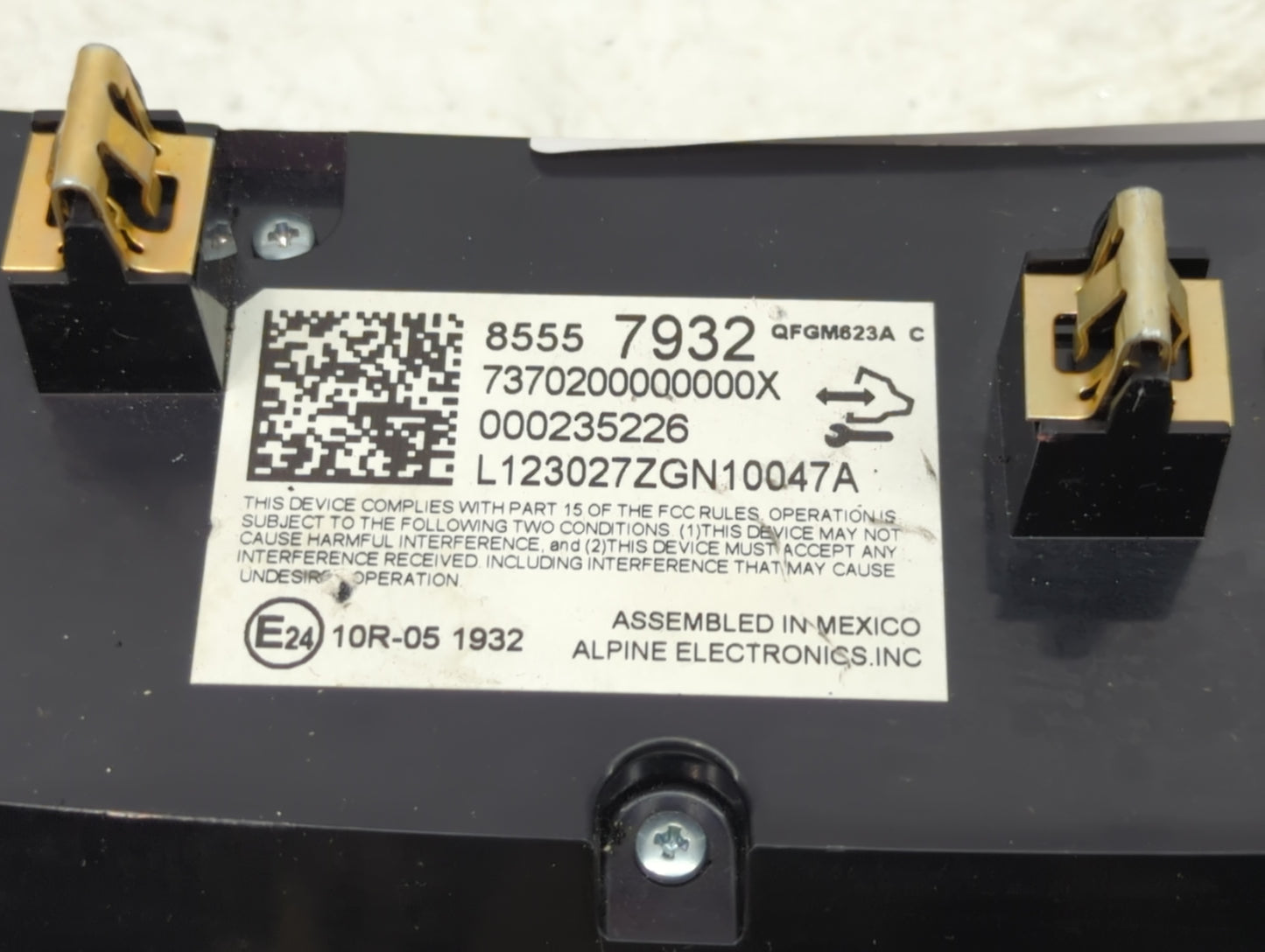 2023 Chevrolet Traverse Climate Control Module Temperature AC/Heater Replacement P/N:000235226 85557932 Fits OEM Used Auto P