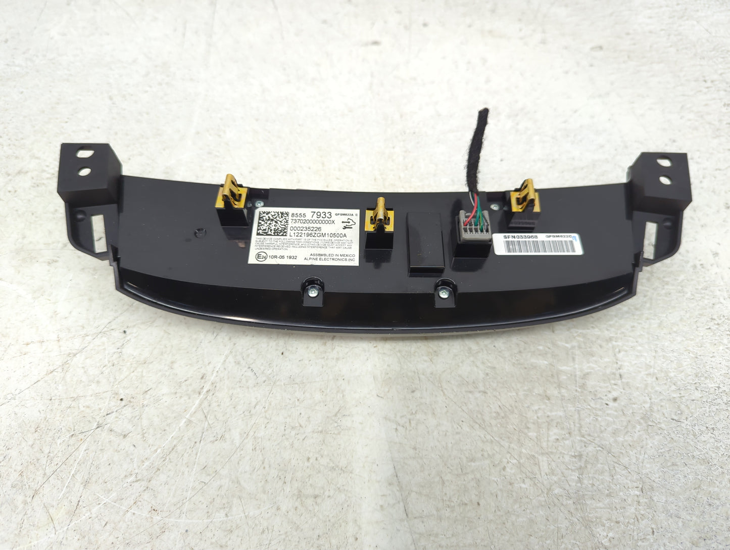 2023 Chevrolet Traverse Climate Control Module Temperature AC/Heater Replacement P/N:000235226 85557933 Fits OEM Used Auto P
