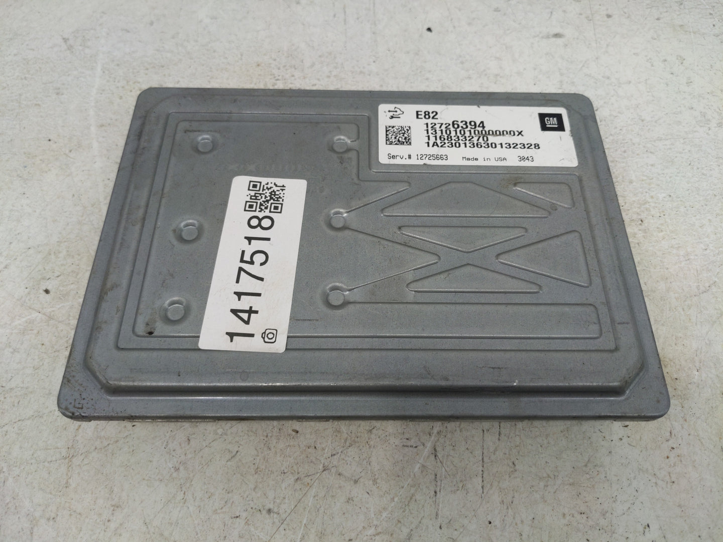 2018-2022 Chevrolet Traverse PCM Engine Control Computer ECU ECM PCU OEM P/N:116833270 12726394 Fits OEM Used Auto Parts - O