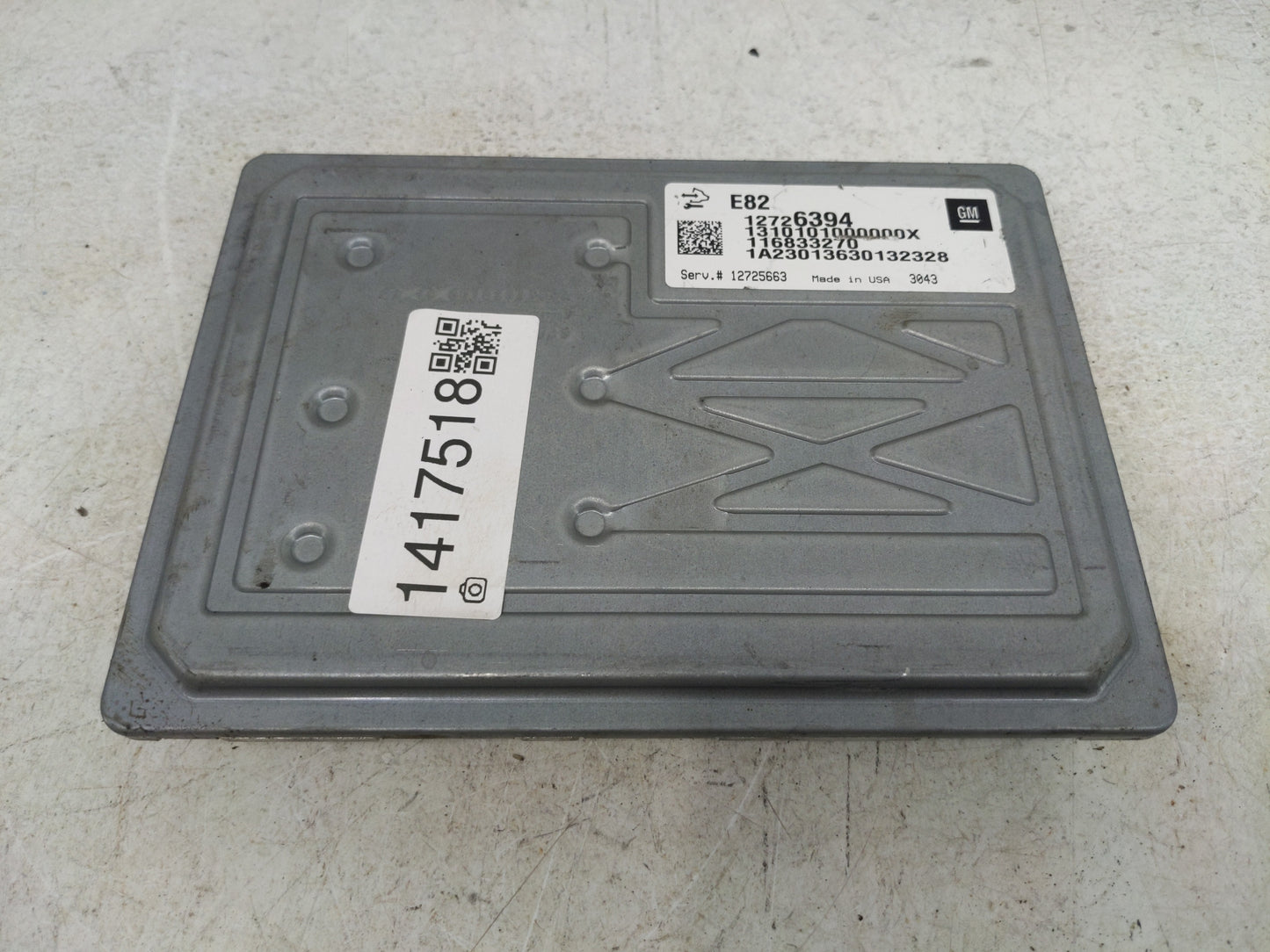 2018-2022 Chevrolet Traverse PCM Engine Control Computer ECU ECM PCU OEM P/N:116833270 12726394 Fits OEM Used Auto Parts - O