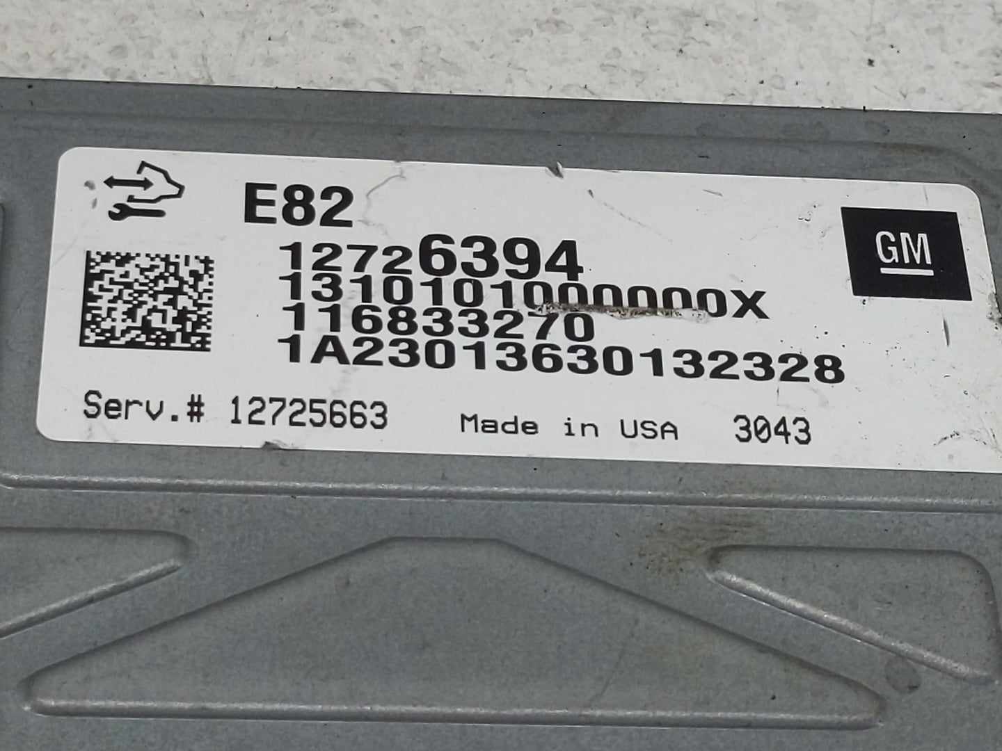 2018-2022 Chevrolet Traverse PCM Engine Control Computer ECU ECM PCU OEM P/N:116833270 12726394 Fits OEM Used Auto Parts - O